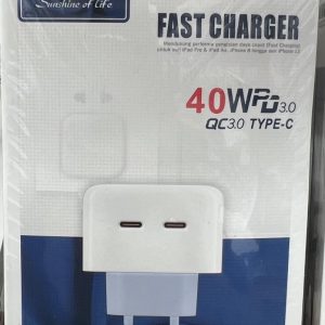 شارژر برق ۴۰ وات اورجینال هیپو Hepu Hp_ c01 گارانتی ۶ ماه